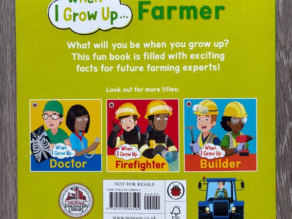 Ladybird "When I Grow Up... Farmer" Children's Boo - Main image