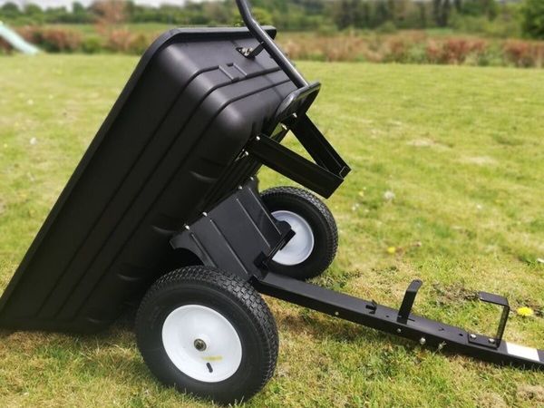 Quad / Lawnmower Wheelbarrow Trailer Free Delivery - Main image