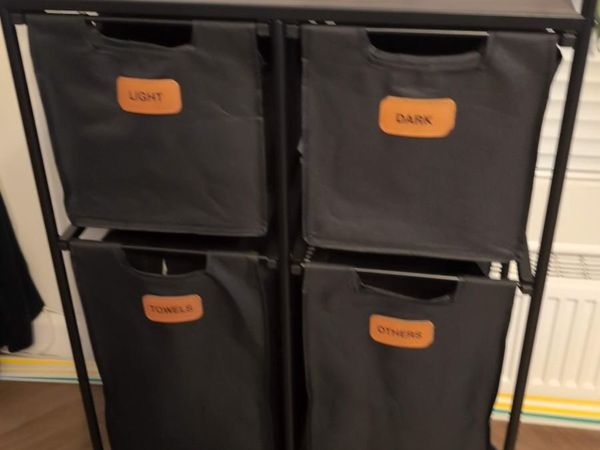 Laundry Basket With Dividers - Main image