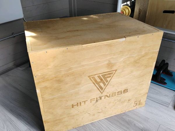 Hit Fitness 3 in 1 Wooden Plyometric Box - Main image