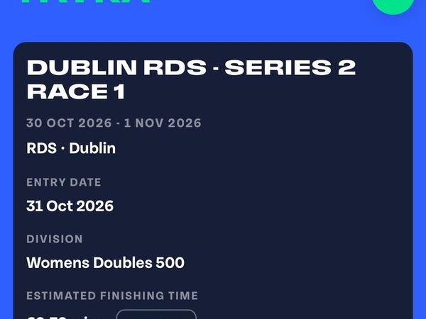 Tryka womens doubles ticket - Main image