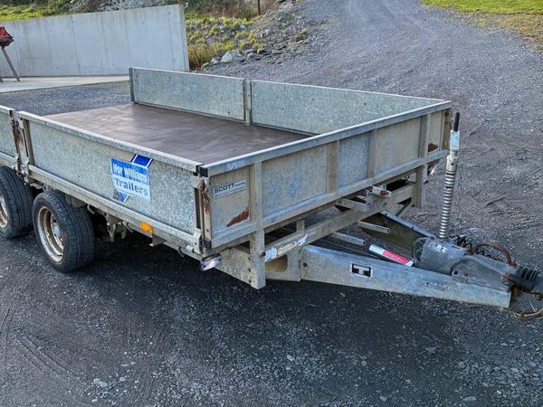 Ifor Williams 12ft x6ft 6” flatbed trailer - Main image