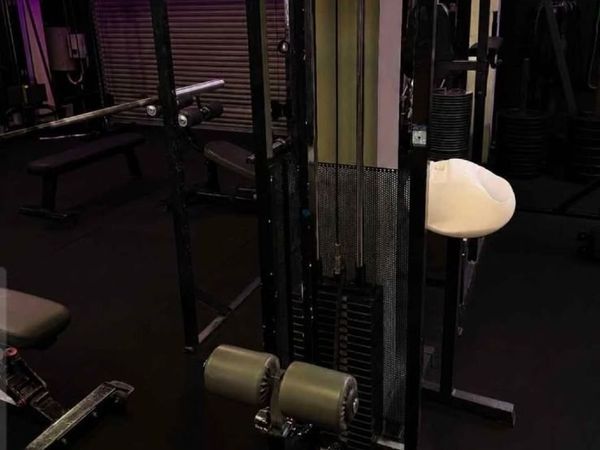 Fassi commercial selectorised lat pulldown machine - Main image