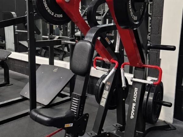 Body Image Commercial Plate Loaded Low Row Machine - Main image