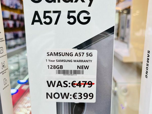 🔥Galaxy A57 5G 128GB New 1 year WTY🔥 - Main image