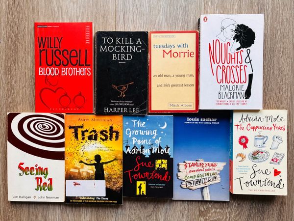 School Reading & YA Novel Book Bundle (9 Books) - Main image