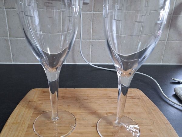 John Rocha Geo Wine glasses - Main image