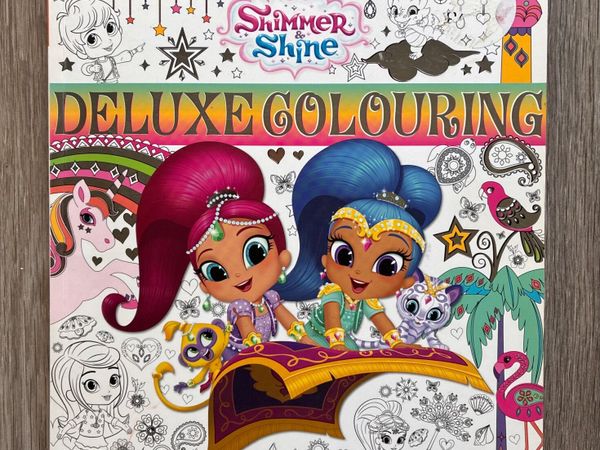 Shimmer & Shine Deluxe Colouring Book (99% Unuse - Main image