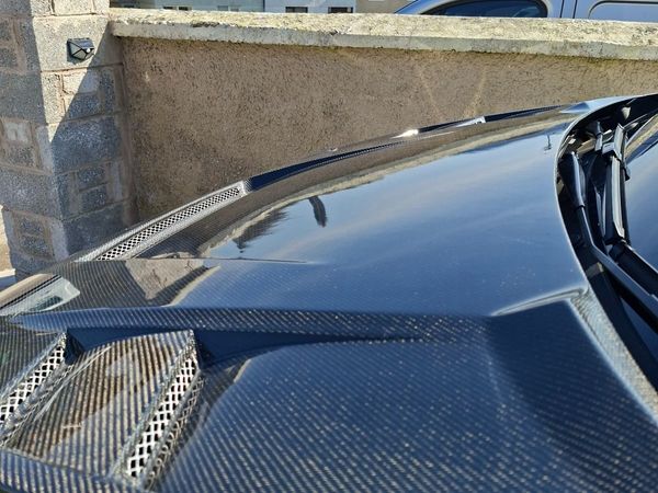 Mk8 carbon double vented bonnet - Main image