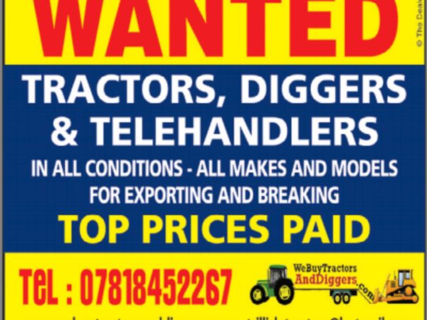 Tractors & Plant Wanted - Main image