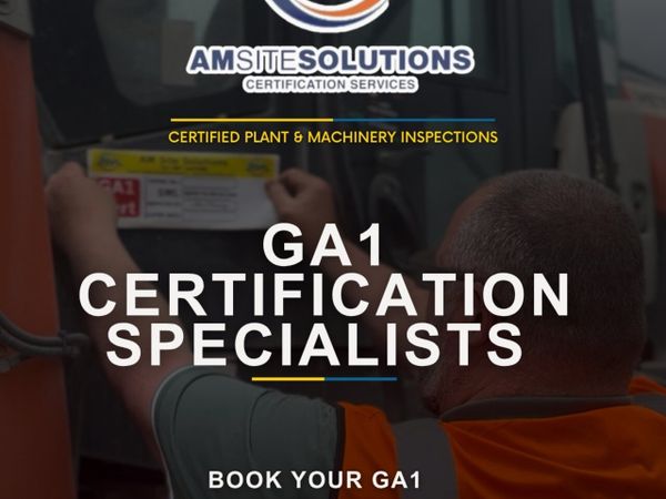 On site Ga1 certification - Main image