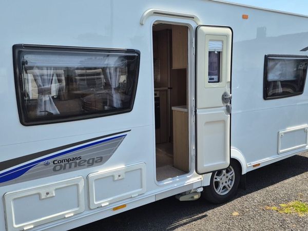 Omega compass 4 berth fixed bed auto movers - Main image