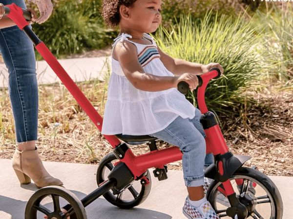 YVolution Yvelo Flippa 2020 Red Balance Bike - Main image