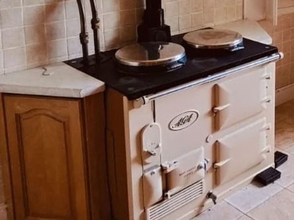 AGA Cooker, Cream 2-Oven Working, Co. Carlow, €950 - Main image