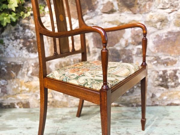Edwardian Mahogany Armchair- Circa 1905 - Main image
