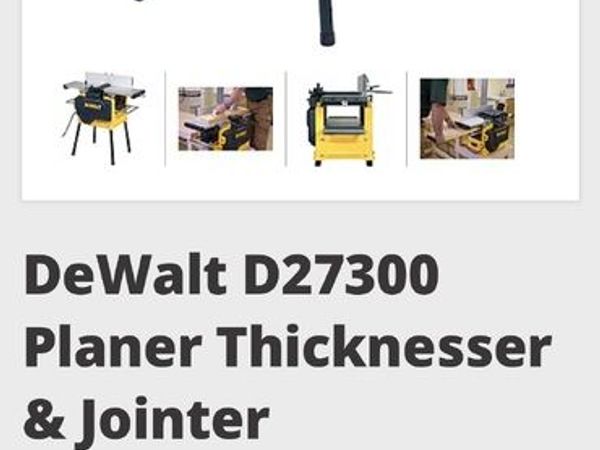 DEWALT D27300 Professional Planer Thicknesser (230V - Main image