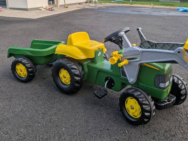 Rally Toys John Deere pedal tractor - Main image