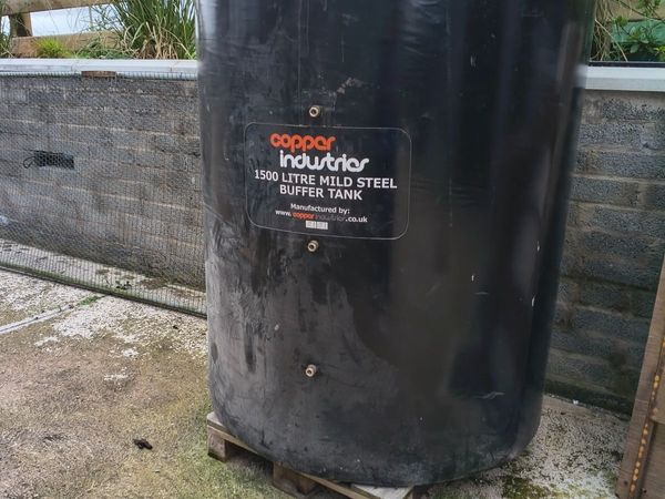 Buffer tank 1500 Litre Insulated Copper Industries - Main image