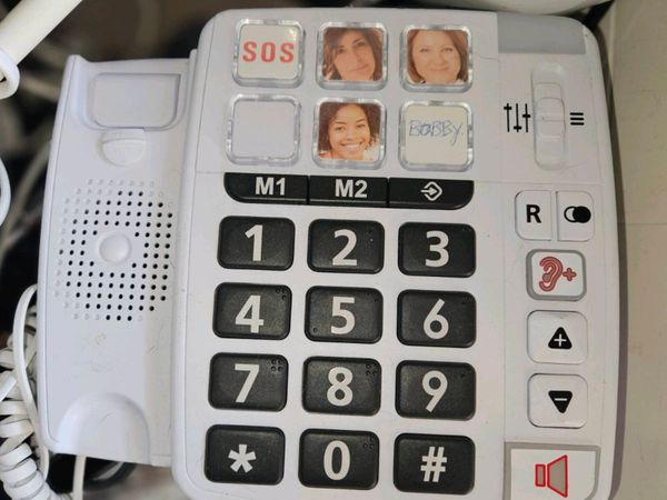Large Button Landline Phone - Main image