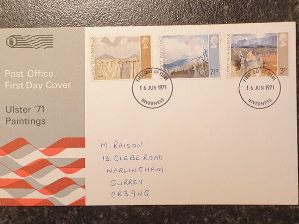 UK 1st Day Covers from 1971 - Main image