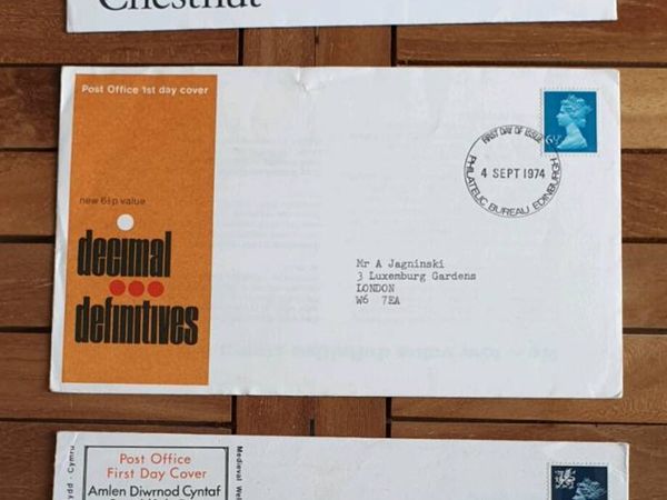 UK 1st Day Covers from 1974 - Main image