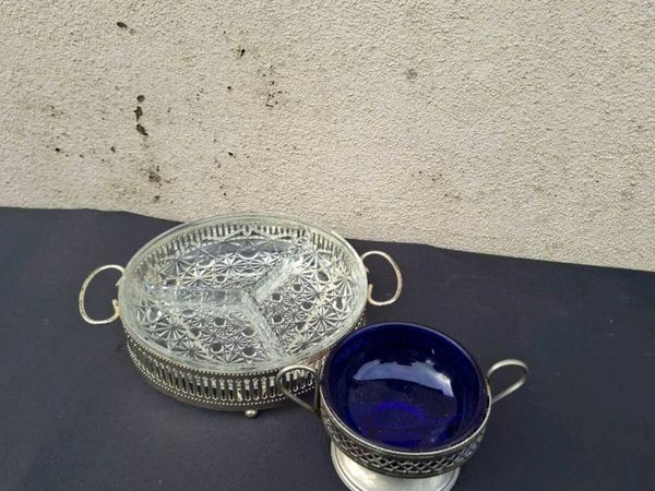Duo glass trays - Main image