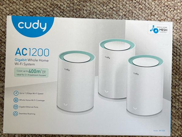 Cudy AC1200 Whole Home Mesh Wi-Fi – 3 Pack - Main image