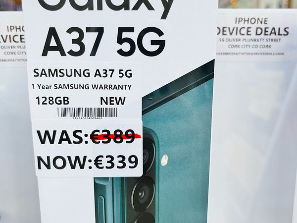 🔥Galaxy A37 5G 128GB New 1YEAR WTY 😍 - Main image