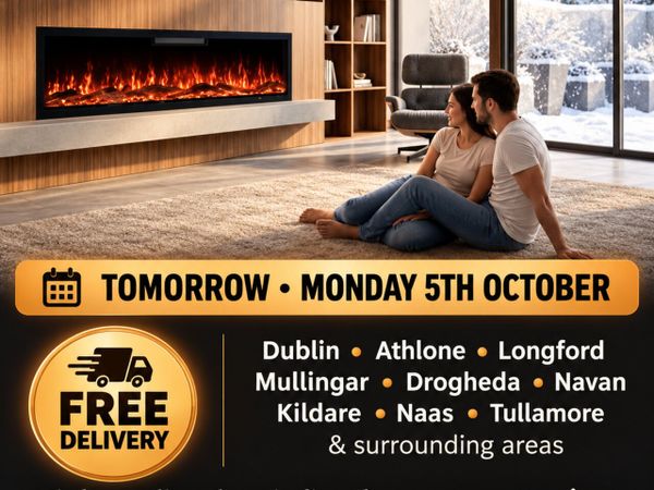 FREE DELIVERY- electric fireplaces - Main image