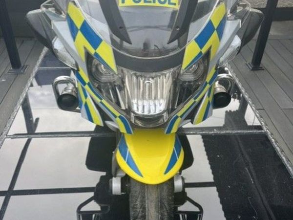 Electric BMW R1200 kids Police Motorbike - Main image