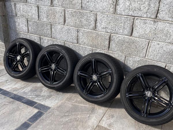 17 inch Powder Coated Alloy Wheels - Main image