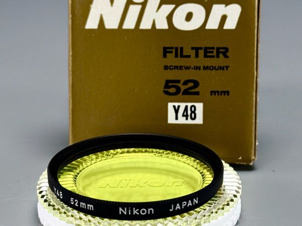 Nikon 52mm Y48 yellow filter - Main image