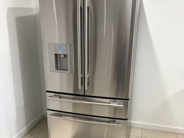 Stainless steel rangemaster American fridge freeze - Main image