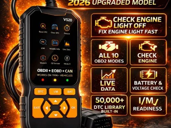 OBD2 Professional Scanner 2026 - Ideal for NCT - Main image