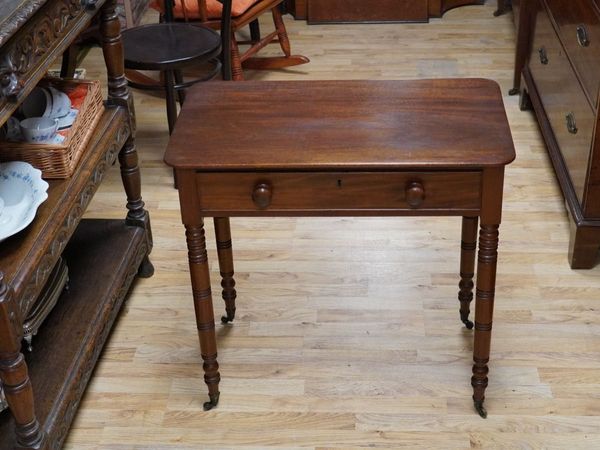 Early Victorian Mahogany Side Table - Main image