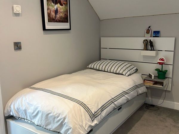 Ikea Single Bed with Storage - Main image