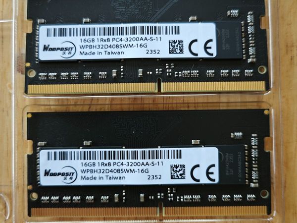 32GB Kit (2x 16GB) DDR4-3200 SODIMM Laptop RAM - Main image