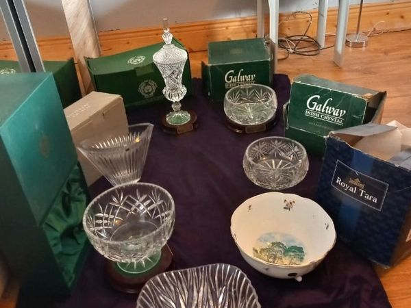 Galway crystal and royal tara items all new - Main image