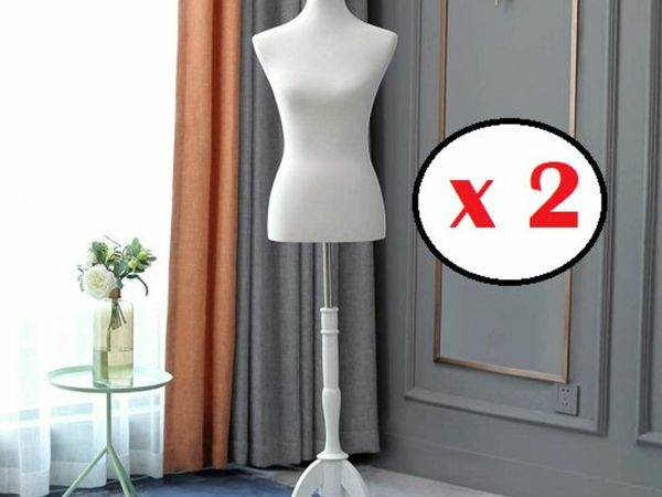 2 x New Womens Tailors Bust Dummy - FREE DELIVERY - Main image