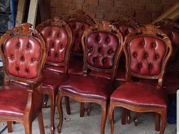 6 Chesterfield chairs - Main image