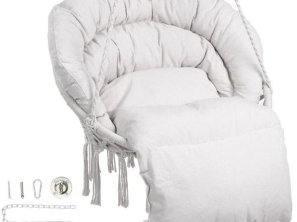 Hanging Hammock Swing Chair, 330 Lbs Capacity, - Main image