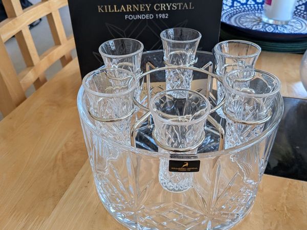 Killarney Crystal  Trinity Vodka Set - Main image