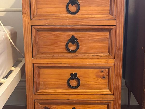 4 Drawer Bedside Table - Main image