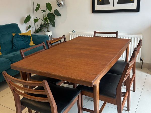 John Herbert table & chair set mid century - Main image