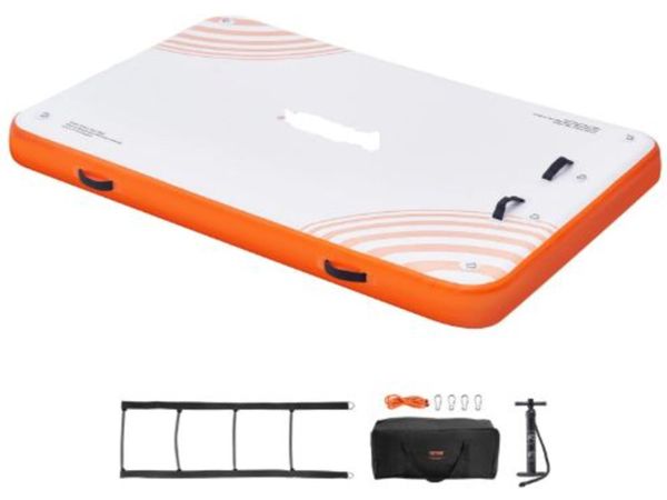 Inflatable Floating Dock, 8 x 5FT Inflatable Dock - Main image