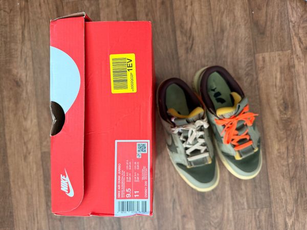 NIKE AIR DUNK JUMBO - Trainers - neutral olive/ear - Main image