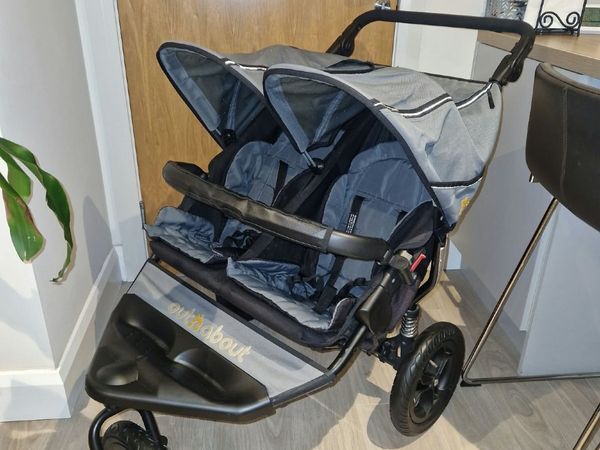 IMMACULATE Out N About double stroller - Main image