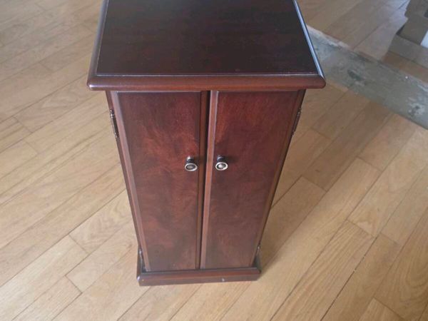 Wooden CD / DVD Storage Cabinet with Doors - Main image