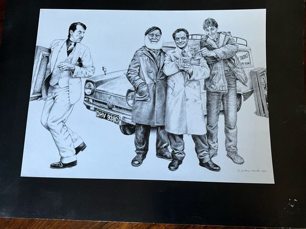 ‘Only Fools& Horses’ PencilPrint -Jonathan Roberts - Main image