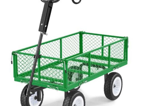 Garden Cart, 900 LBS, Heavy Duty Steel Yard - Main image
